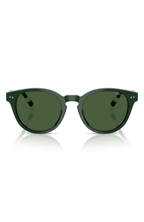 52mm Round Sunglasses