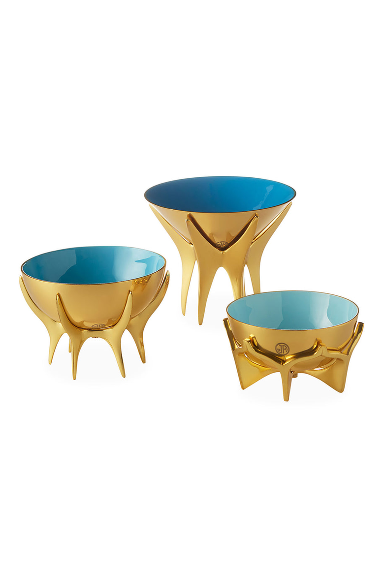 Oscar Bowl, Alternate, color, Gold / Blue