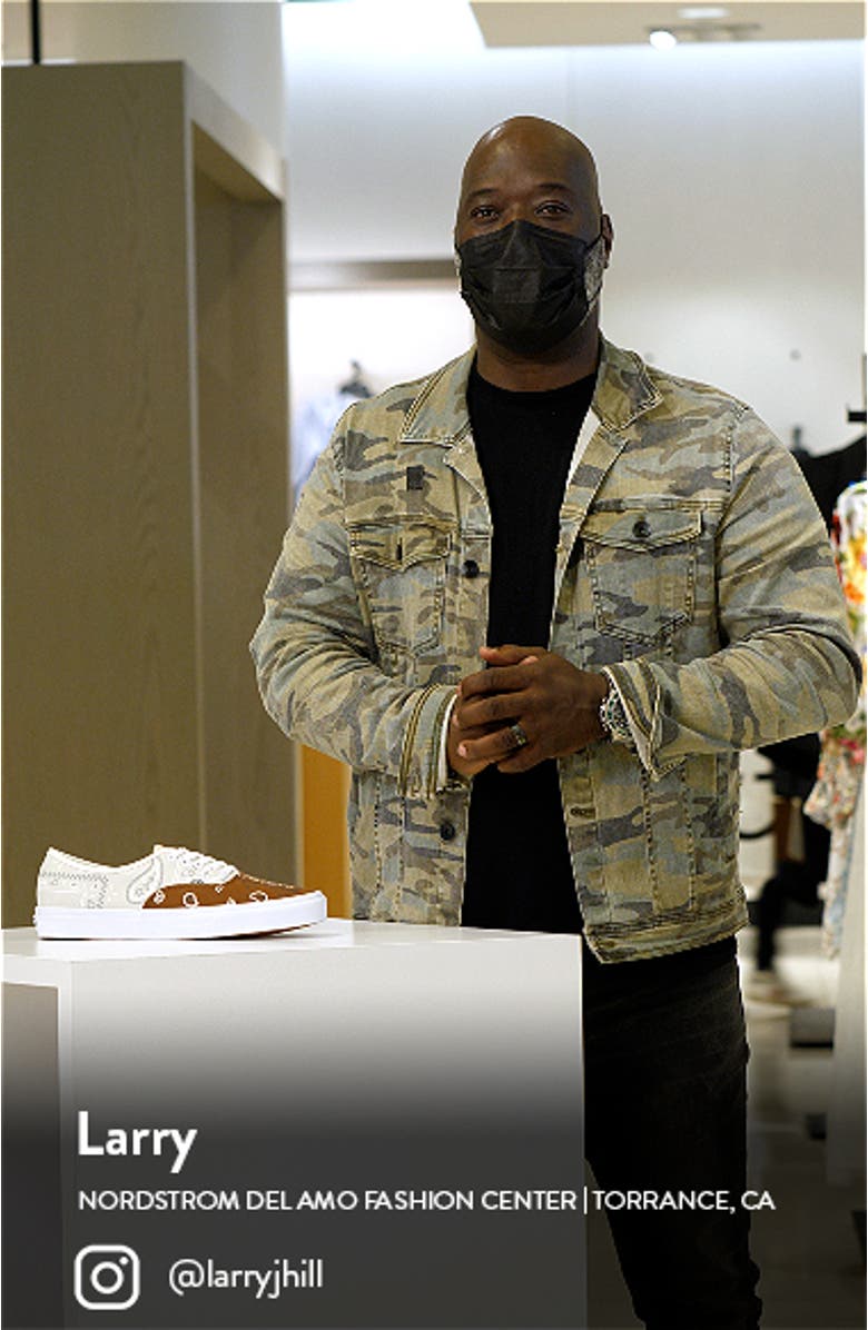 Authentic Print Sneaker, sales video thumbnail