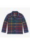 selected Navy Rainbow Plaid