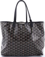 Pre-Owned Goyard Saint Louis Tote Coated Canvas PM