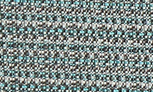 Kasper Inverted Box Pleat Tweed Skirt In Rich Teal Multi