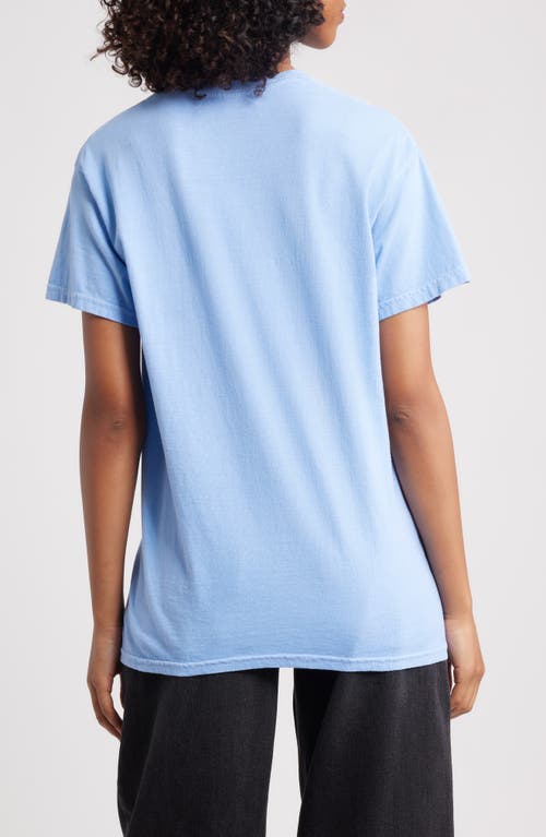 Vinyl Icons Sweet Treats Cotton Graphic T-shirt In Blue