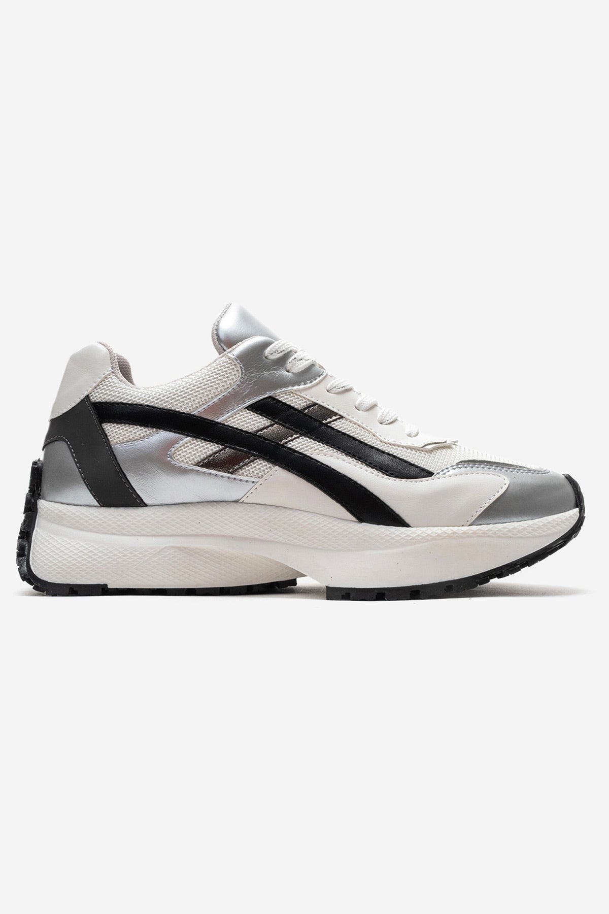 Calina Sneaker, Alternate, color, Silver