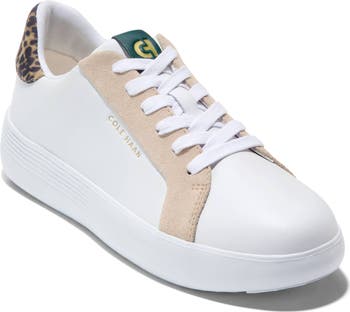 [Cole Haan] Grand Crosscourt Joy メタリックシルバー 厚底 Cole Haan Grand Crosscourt Joy Women's Platform Sneakers