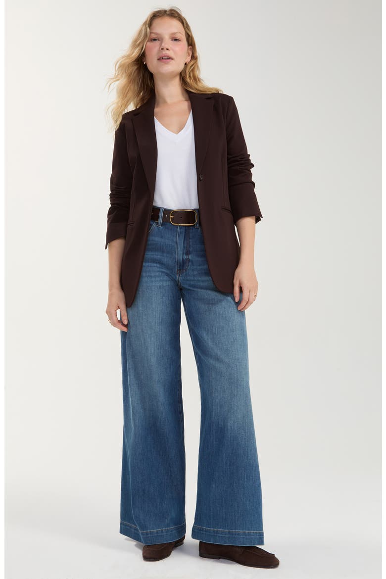 High Rise Wide Leg Jeans, Alternate, color, AUTUMN FADE