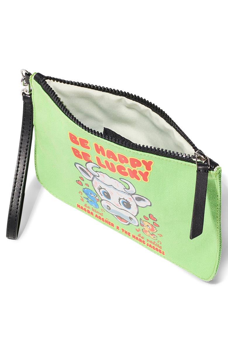 The Marc Jacobs x Magda Archer The Magda Canvas Wristlet, Alternate, color, 