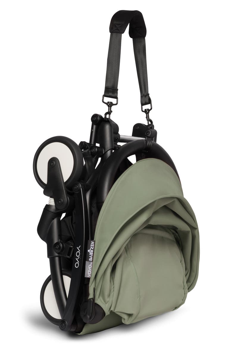 YOYO² Stroller Bundle with Frame & Color Pack, Alternate, color, BLACK W/ OLIVE