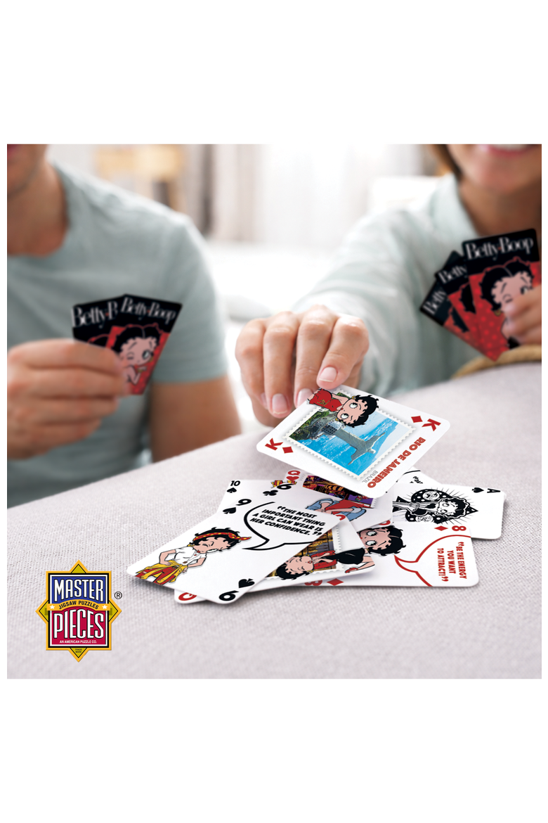Betty Boop Playing Cards, Alternate, color, Multicolor