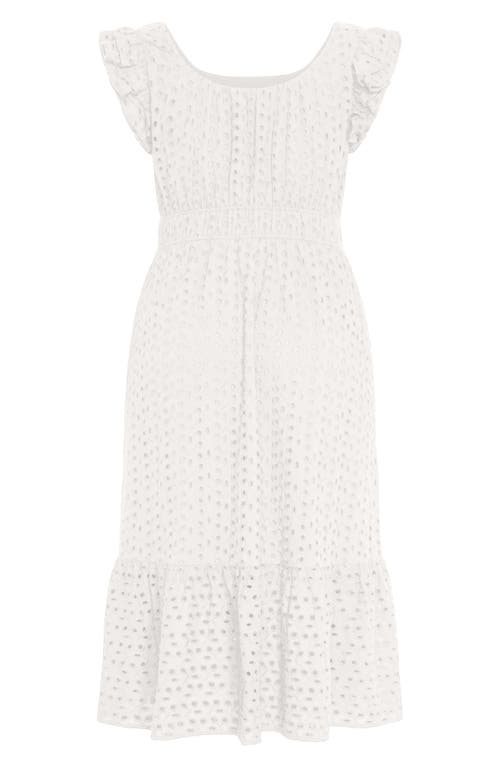 City Chic Sweet Broderie Anglaise Maxi Dress