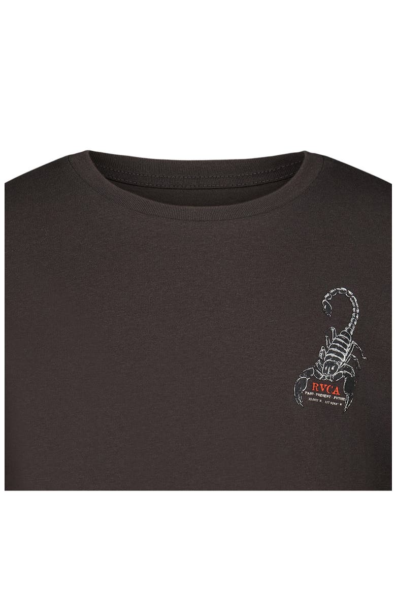 Kids' Scorpo Cotton Graphic T-Shirt, Alternate, color, PIRATE BLACK
