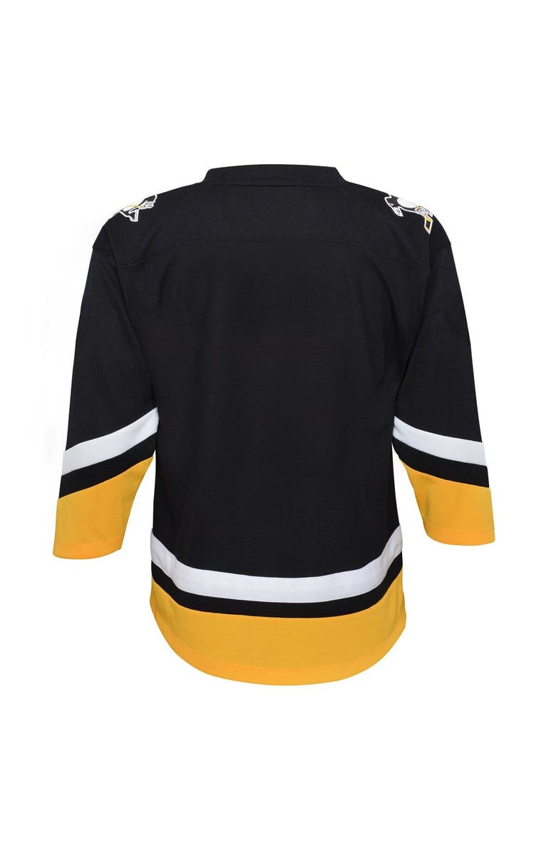 Outerstuff Preschool Black Pittsburgh Penguins 2021/22 Alternate Replica Jersey, Alternate, color, Black