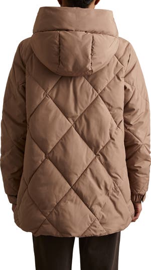 Reiss Thea Diamond Quilted Parka | Nordstrom