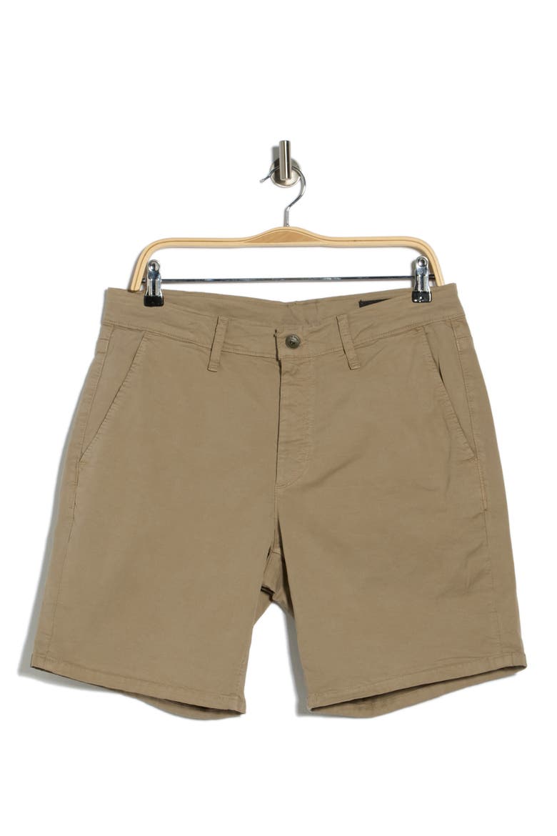 Classic Stretch Cotton Chino Shorts, Alternate, color, FAWN