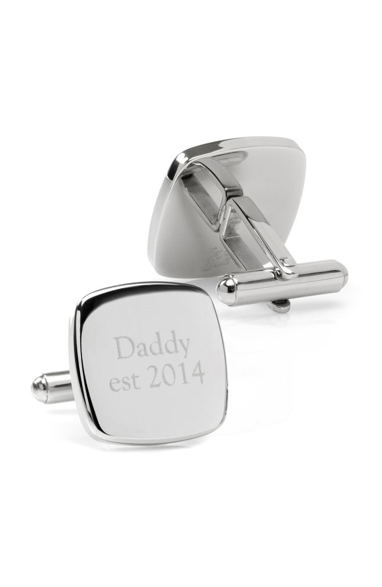 Cufflinks, Inc. Daddy Est. Customizable Cufflinks, Alternate, color,