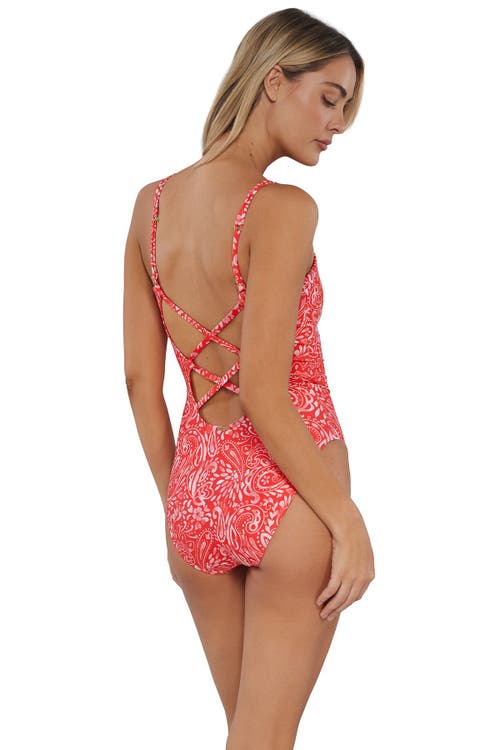 SUNSETS SUNSETS VERONICA ONE PIECE SWIMSUIT