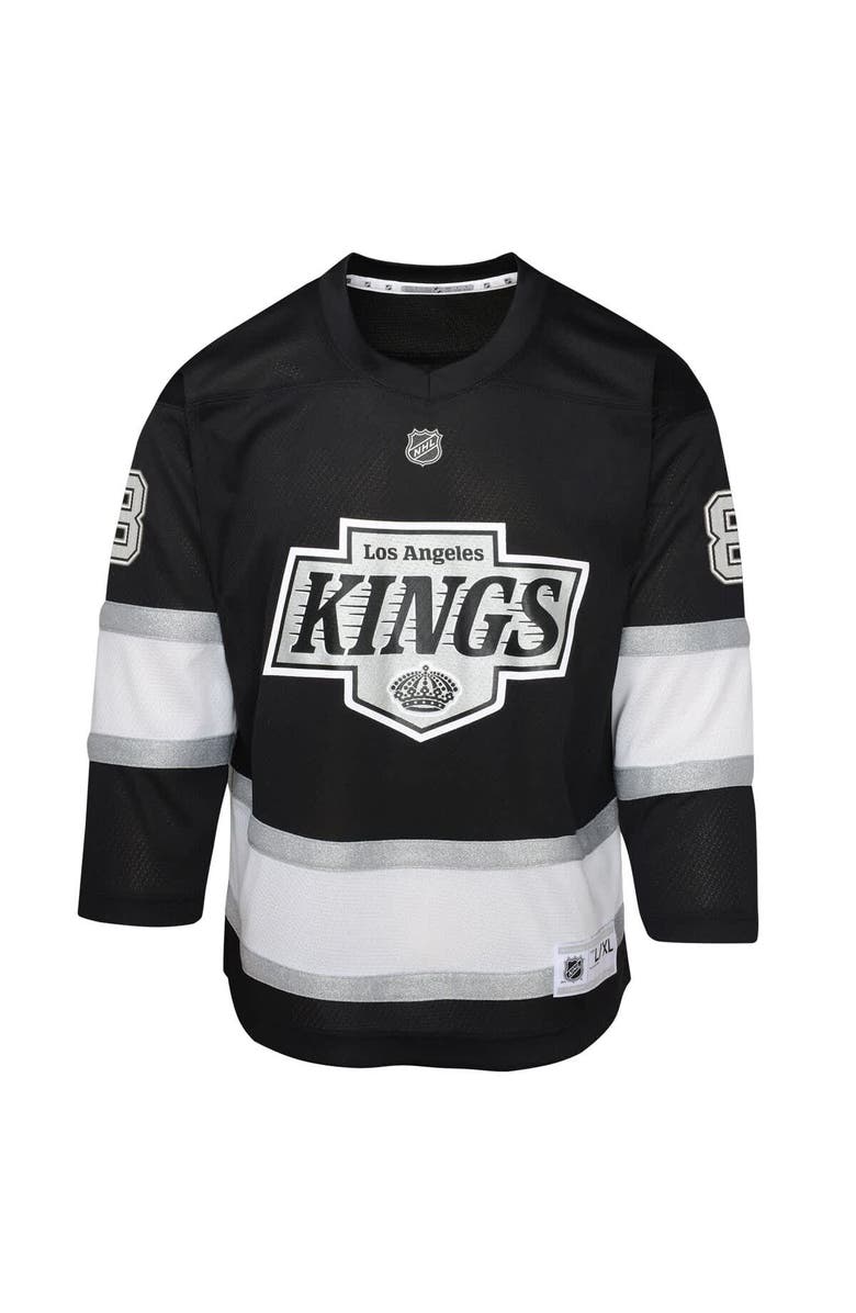 Outerstuff Youth Outerstuff Drew Doughty Black Los Angeles Kings Home Replica Player Jersey, Alternate, color, Black