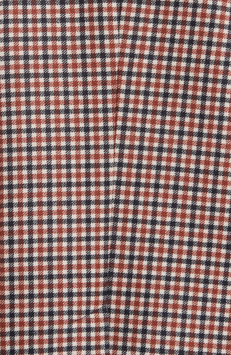 Balenciaga Check Stretch Wool Blazer, Alternate, color, 