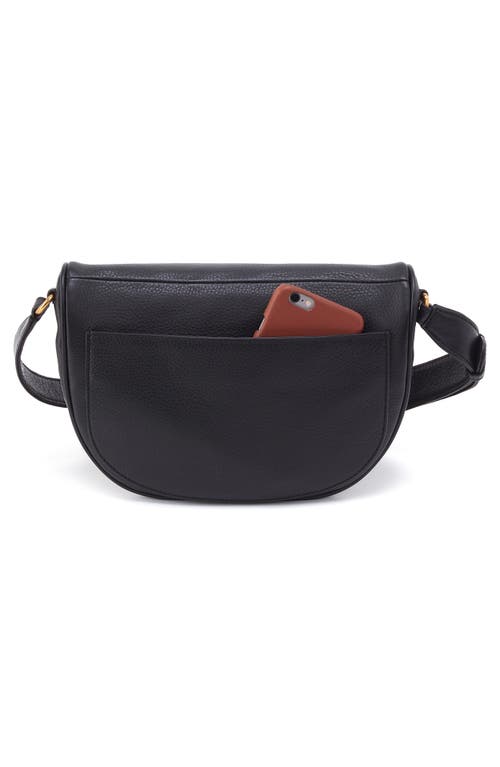 Hobo Juno Leather Belt Bag In Black