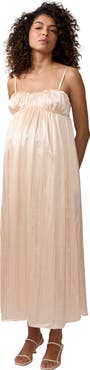 Ingrid & Isabel Satin Slip Maxi
