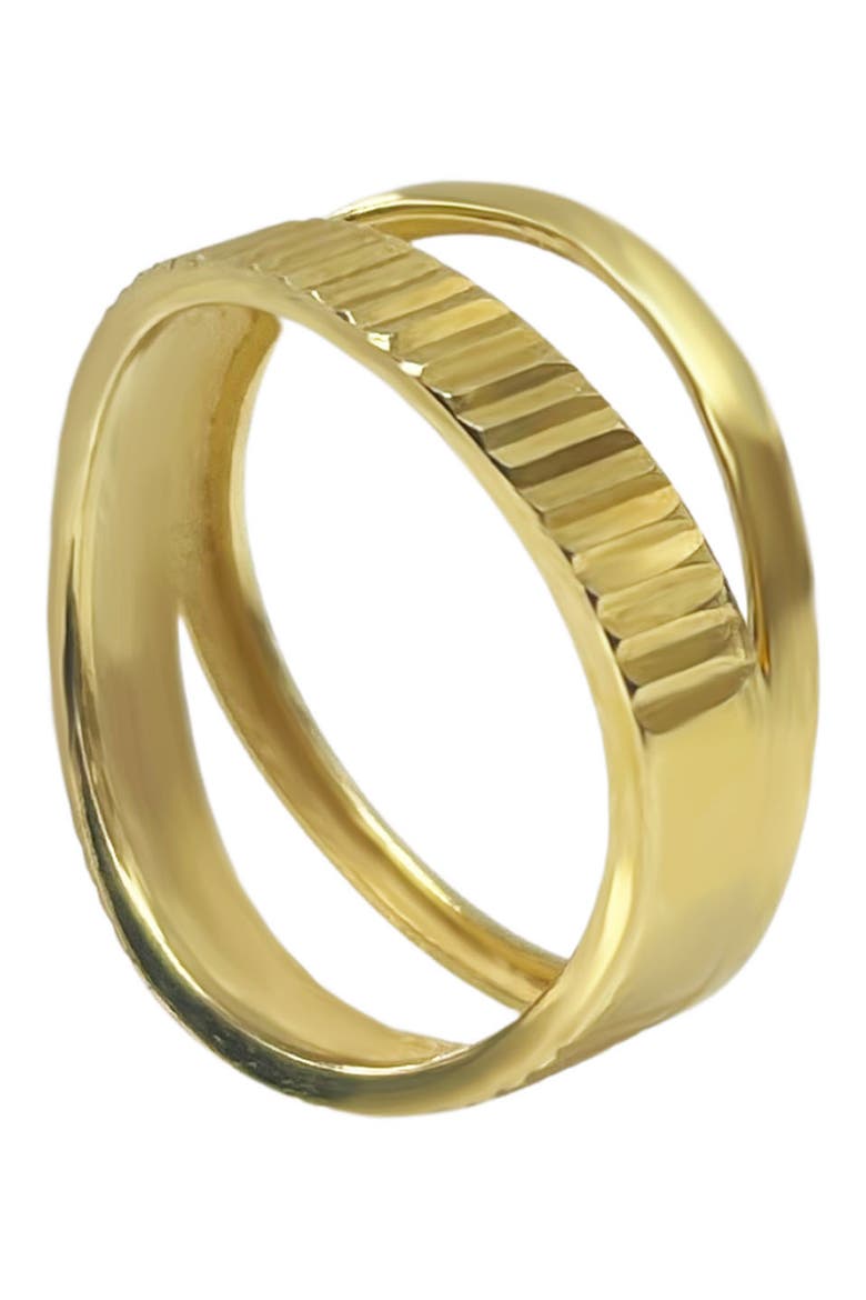 Diamond Cut Stack Ring, Alternate, color, GOLD