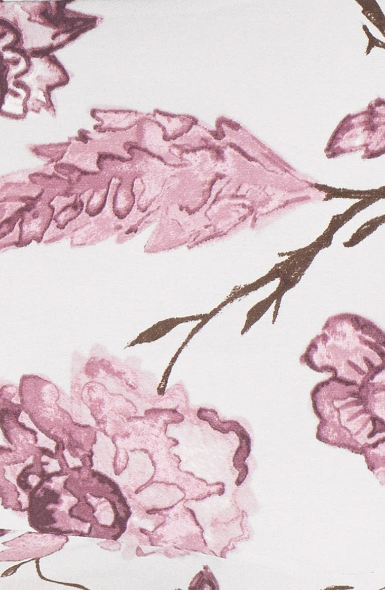 BB Dakota by Steve Madden BB Dakota 'Theresa' Floral Print Woven Midi Dress, Alternate, color, 