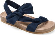 Journee Collection JOURNEE Xanndra Knotted Slingback Sandal