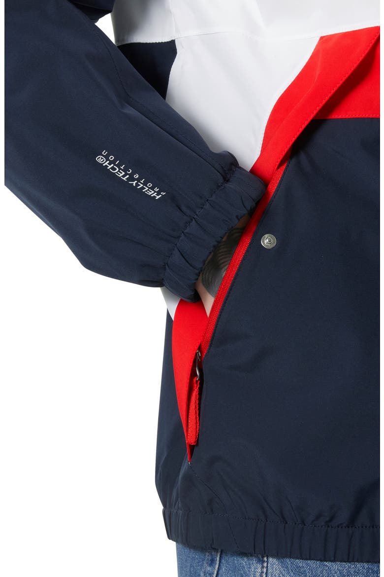 Koster Waterproof Rain Jacket, Alternate, color, NAVY
