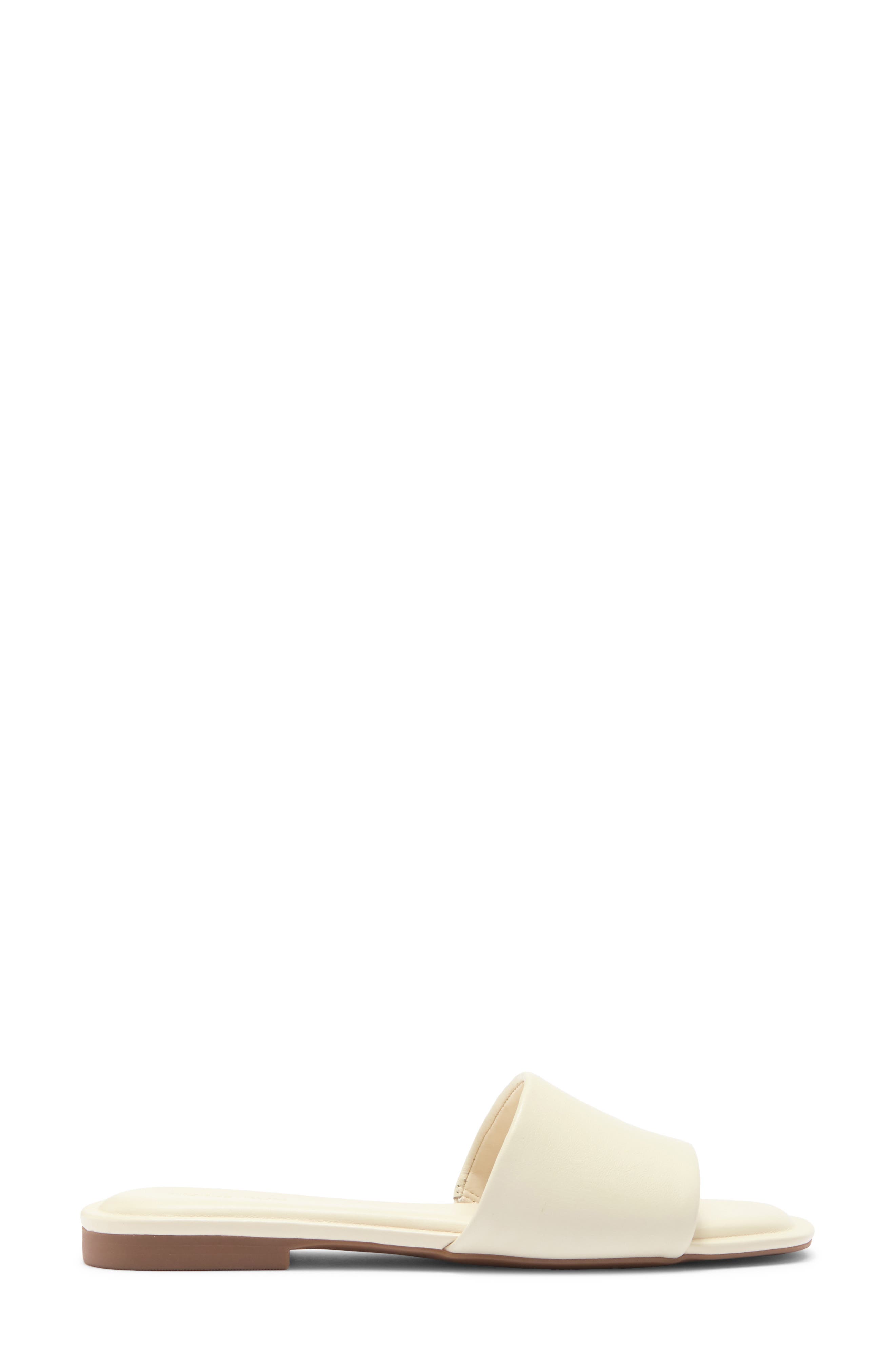 Nordstrom Caryl Slide Sandal, Alternate, color, Ivory Vanilla