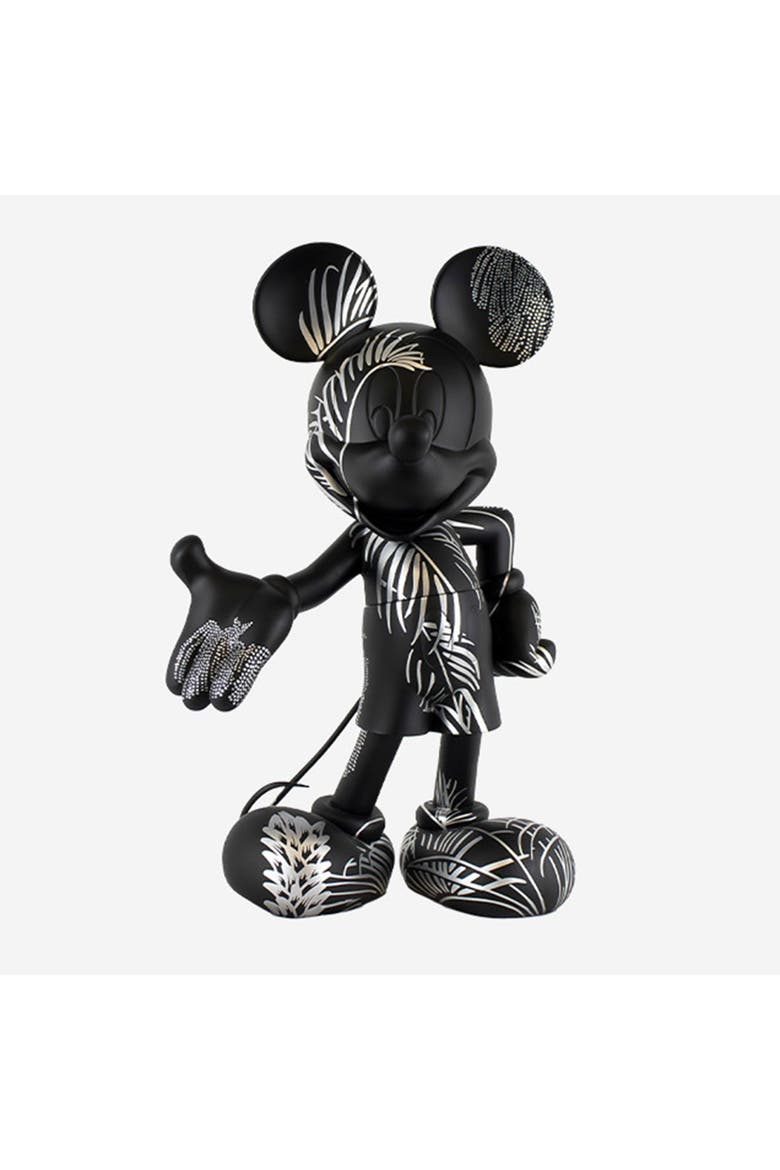 Mickey Mouse Star Style Figurine, Alternate, color, Grey / Black