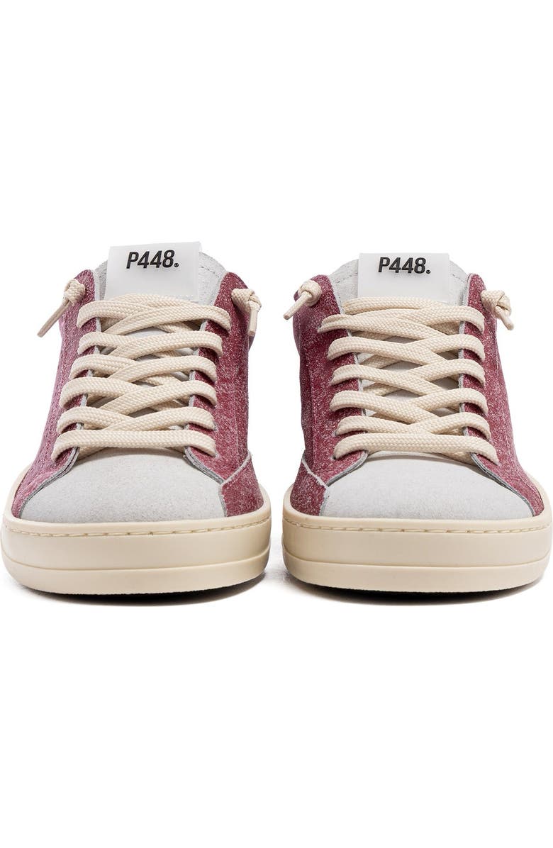 P448 John Sneaker, Alternate, color, Deco Burgundy