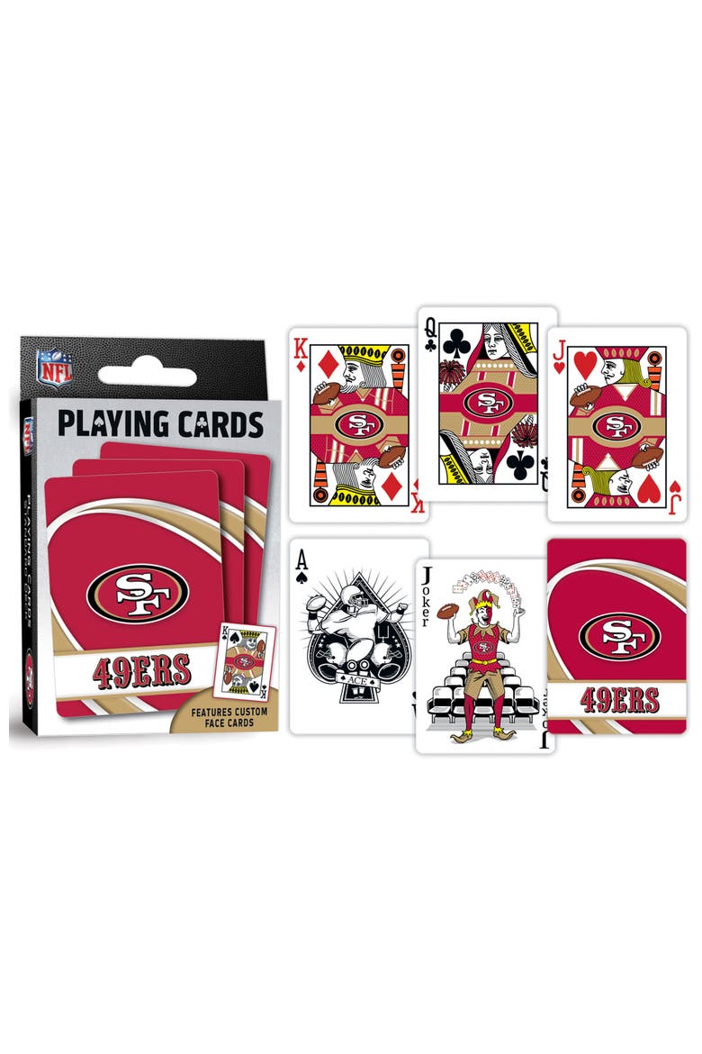 San Francisco 49ers Playing Cards, Alternate, color, Multicolor