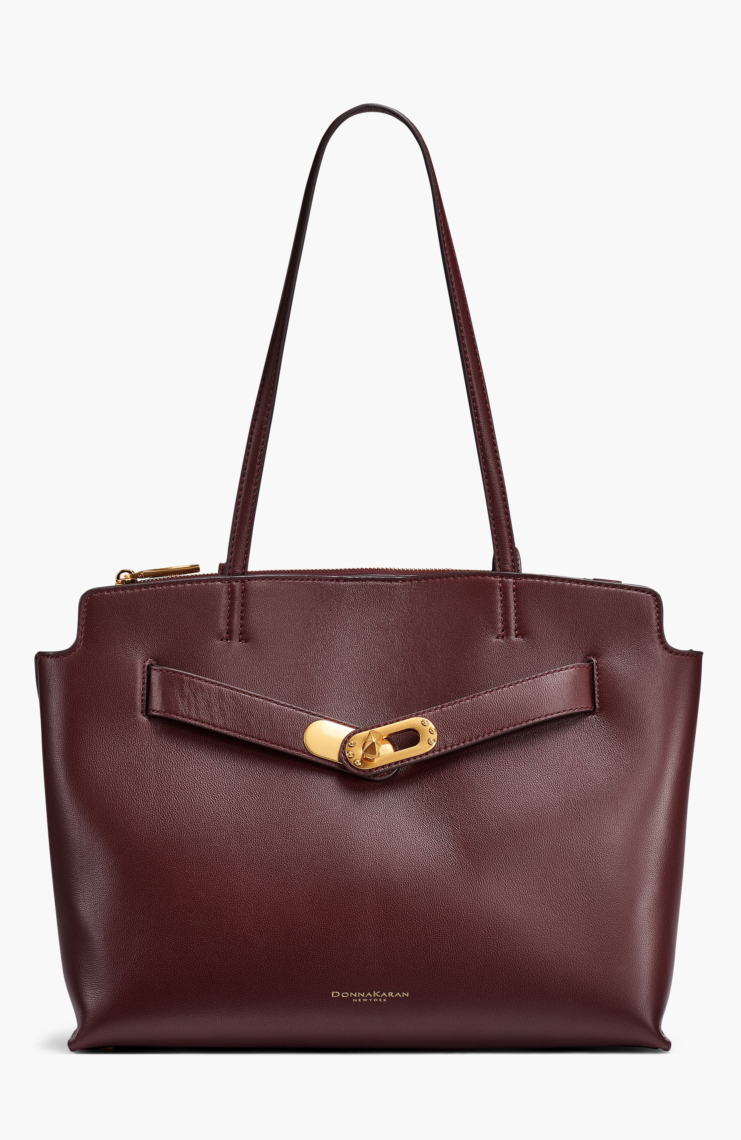 Bridgehampton Tote, Main, color, Black Cherry