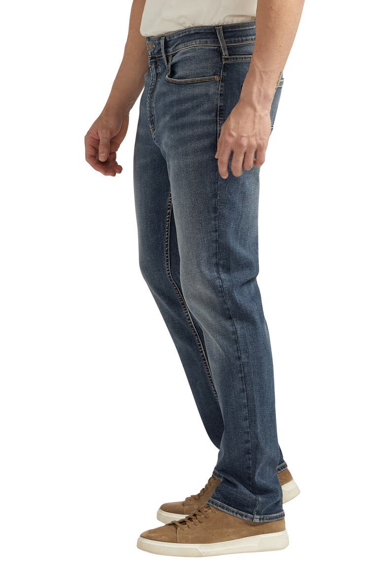 Machray Athletic Fit Straight Leg Jeans, Alternate, color, INDIGO