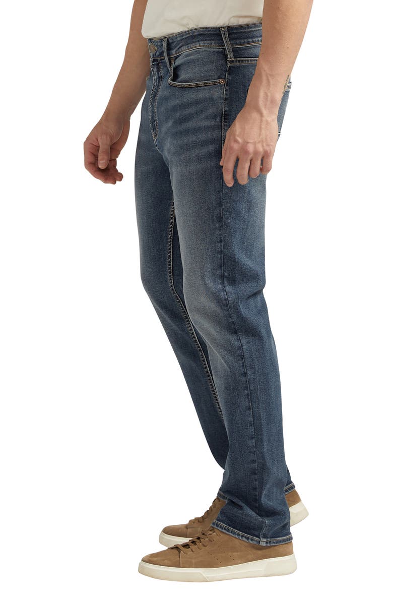 Silver Jeans Co. Machray Athletic Fit Straight Leg Jeans, Alternate, color,