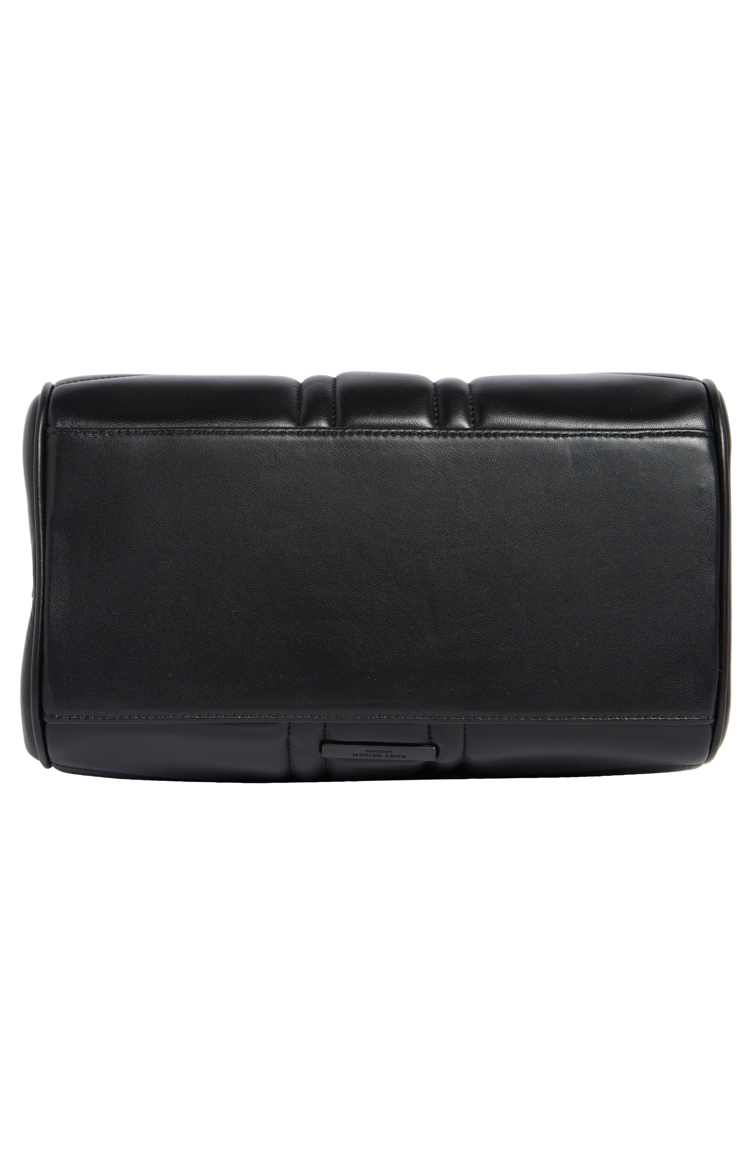 Kurt Geiger London Union Jack Boston Top-Handle Bag, Alternate, color, Black