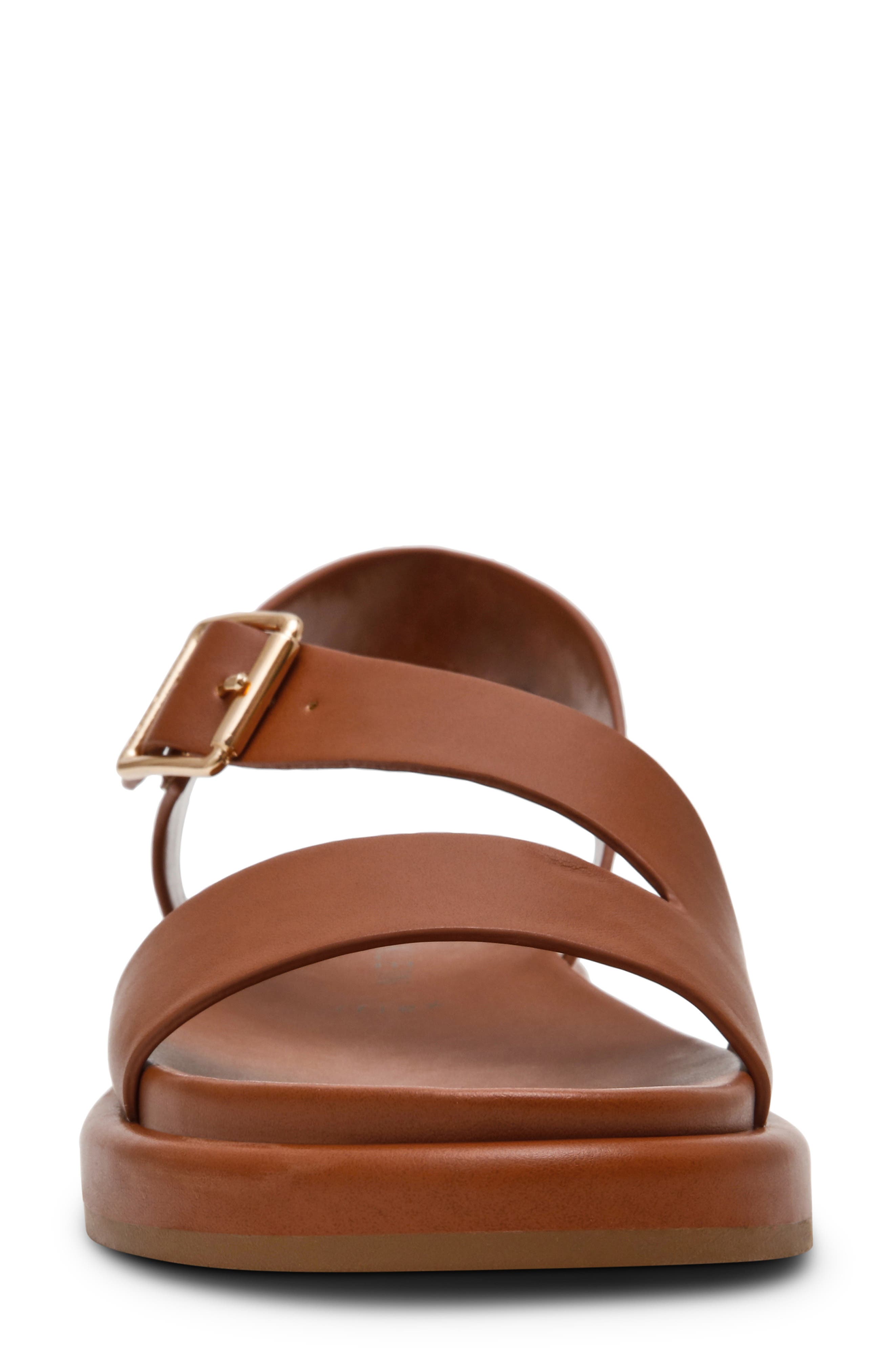 Elzie Sandal, Alternate, color, COGNAC PU
