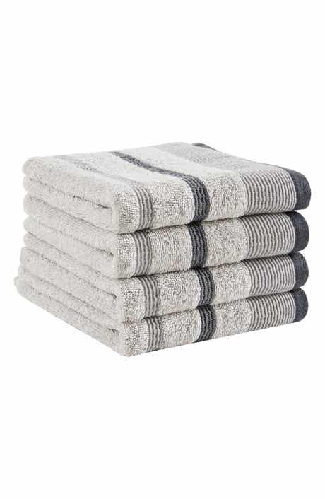 Woven & Weft Luxurious Cotton 4-Pack Decorative Hand Towels