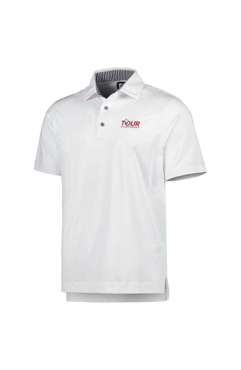 FOOTJOY Men's FootJoy White TOUR Championship ProDry Polo, Alternate, color, 