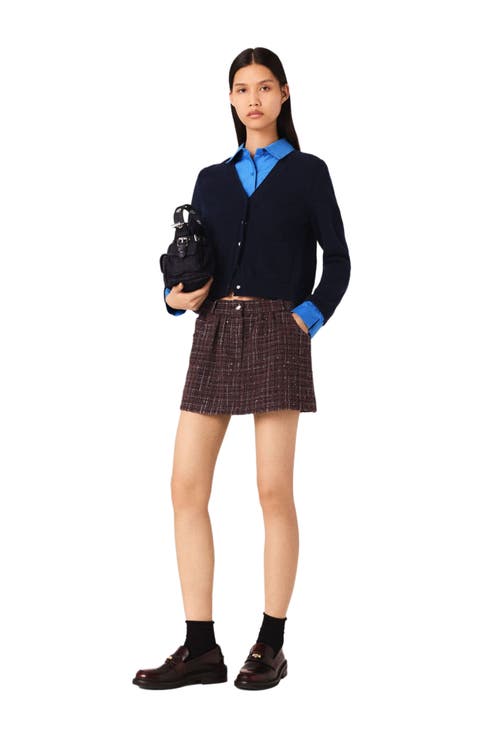 Cardigan with removable details