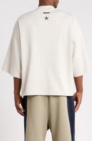 Fear of God Essentials Dallas Cowboys Merch Oversize Cotton Graphic T-Shirt