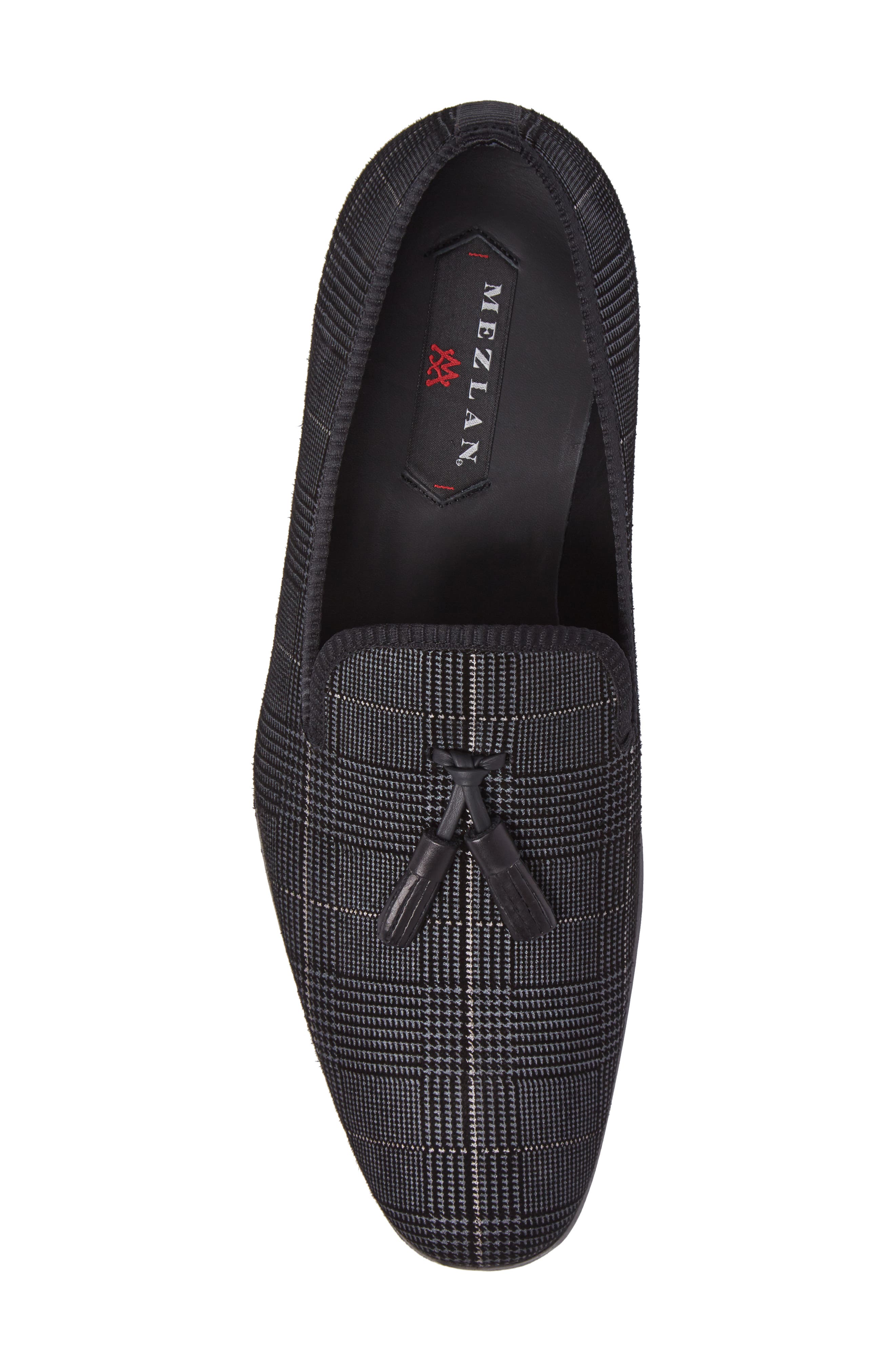 Motril Tassel Loafer, Alternate, color, BLACK SUEDE
