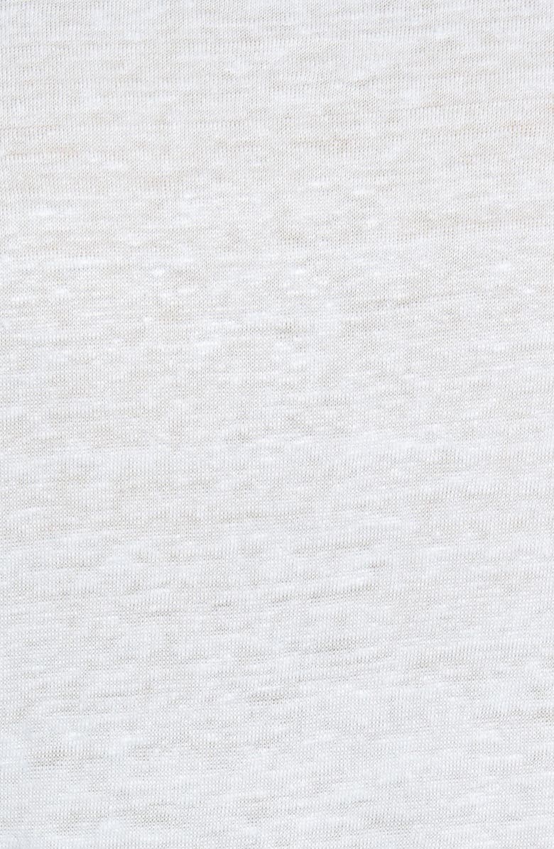 Vince Crewneck Linen T-Shirt, Alternate, color,