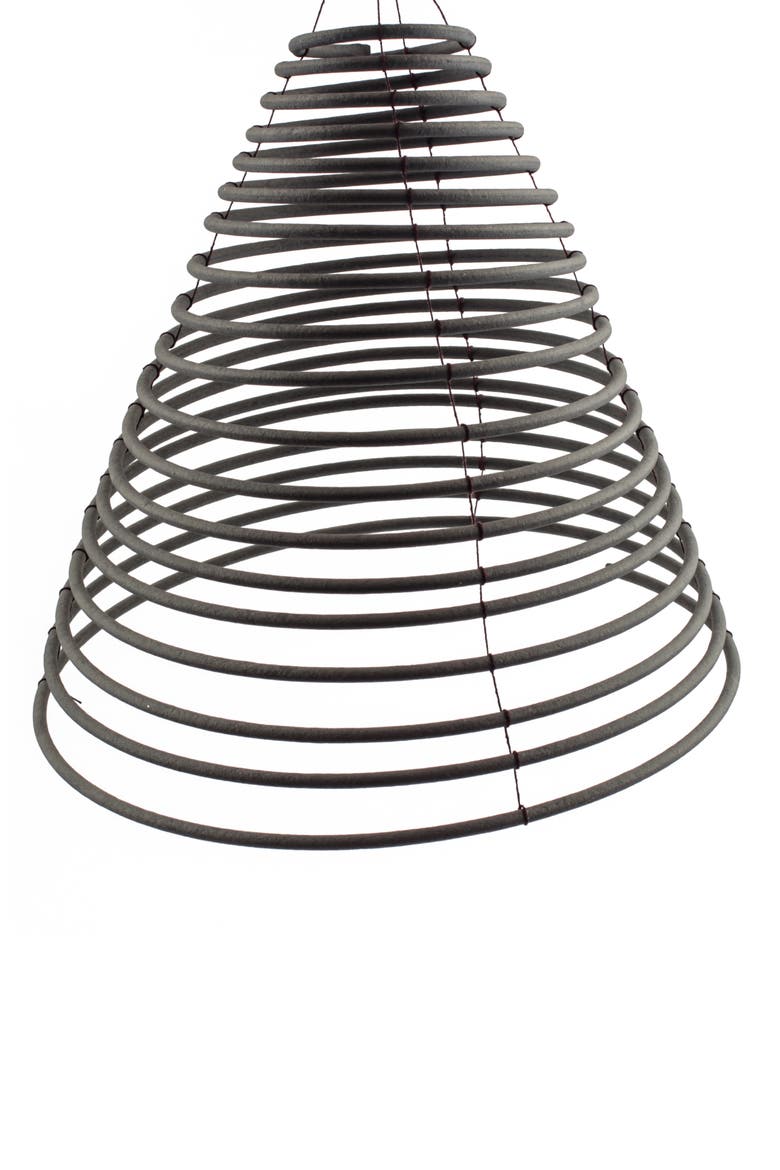 Large Hanging Citronella Coil, Alternate, color, LARGE BLACK