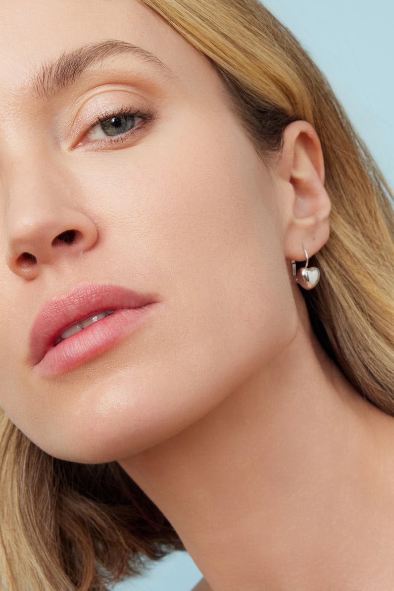 Lover Drop Earrings in Sterling Silver, Alternate, color, Silver