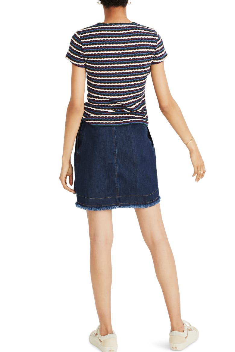 Ribbed Baby Tee, Alternate, color, WHITE WASH