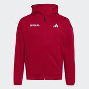 adidas Men's adidas Crimson Indiana Hoosiers Z.N.E Full-Zip Hoodie