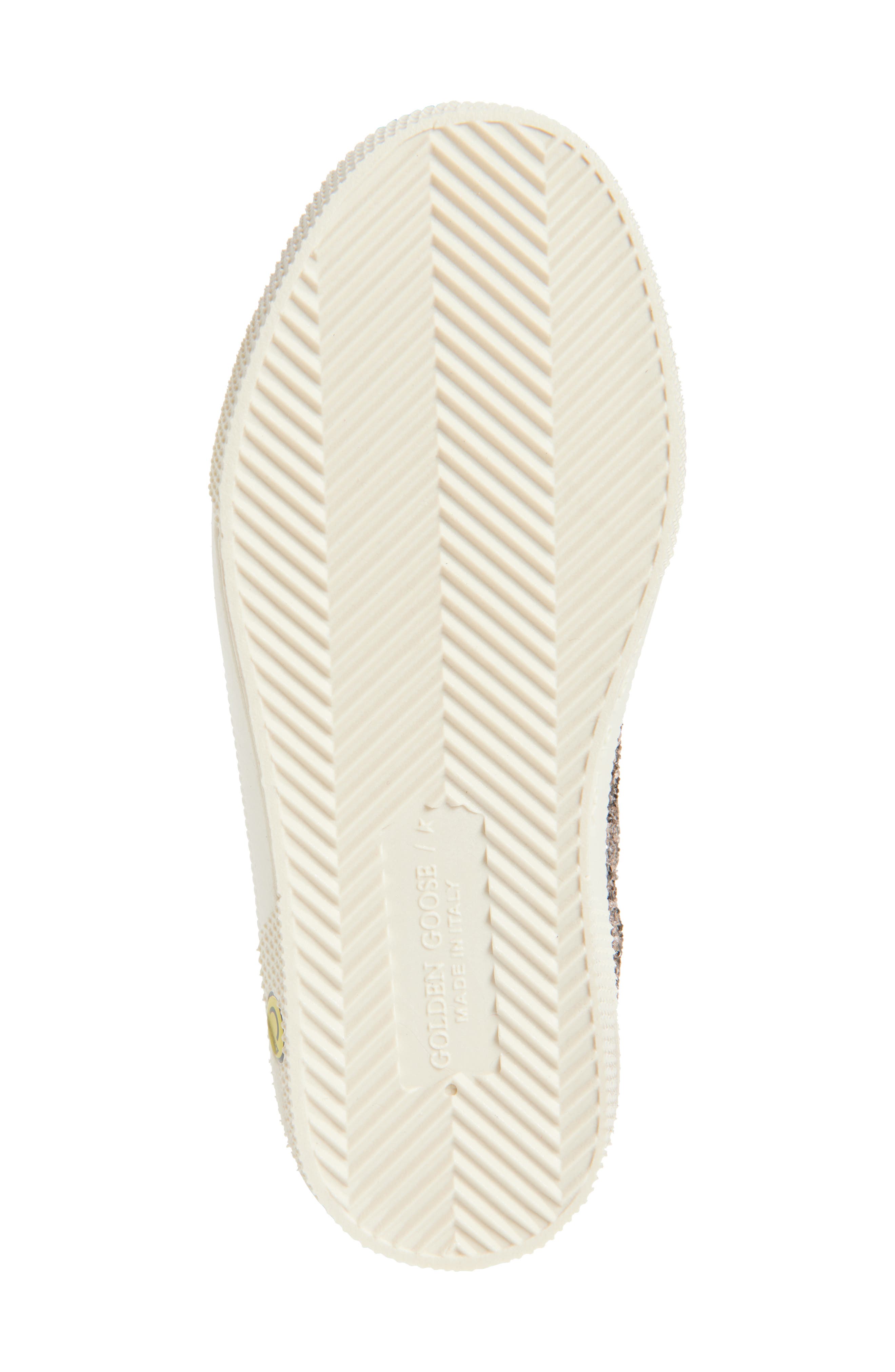 Golden Goose May School Glitter Sneaker (Toddler, Little Kid & Big Kid, Alternate, color, Cinder/ Gray/ Milk/ Quartz