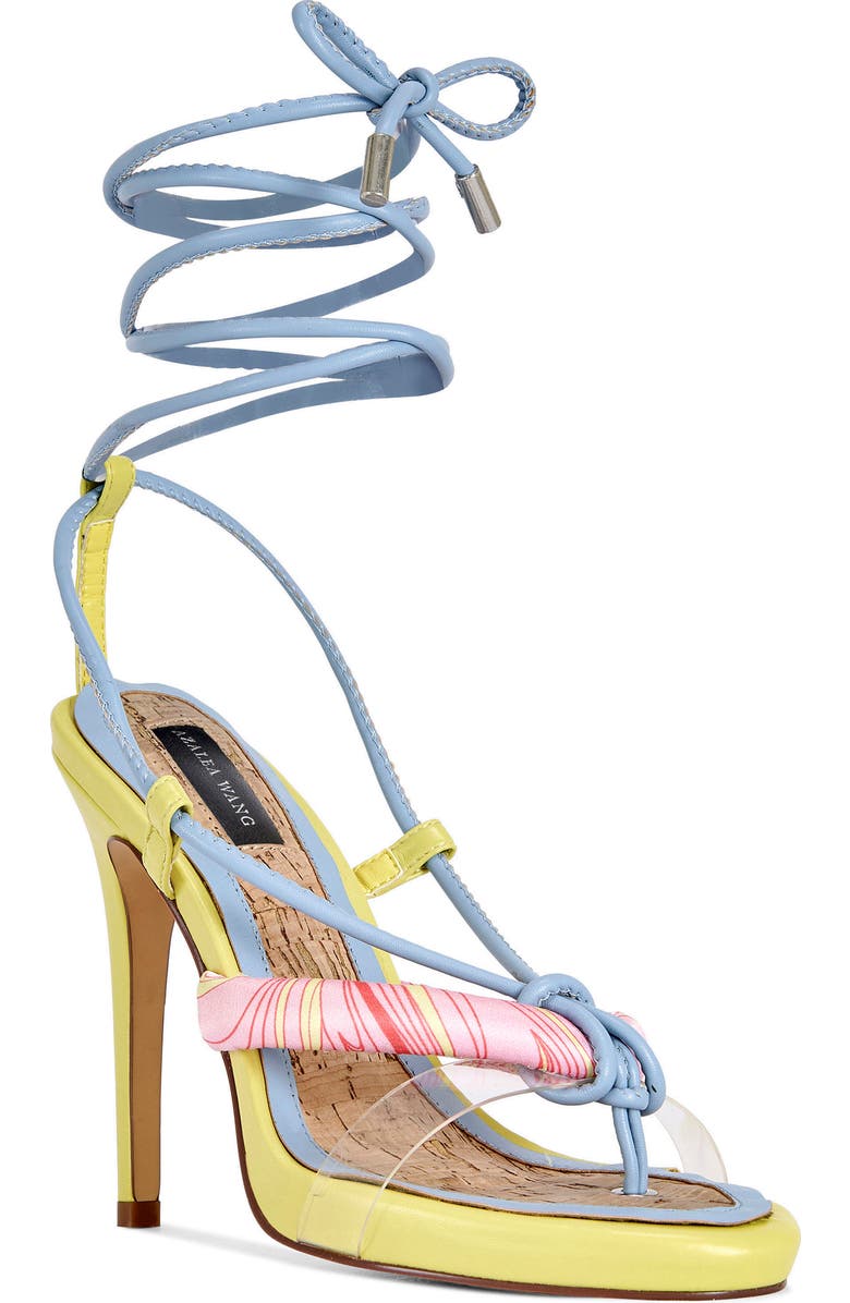 AZALEA WANG Somerset Ankle Wrap Sandal, Main, color,