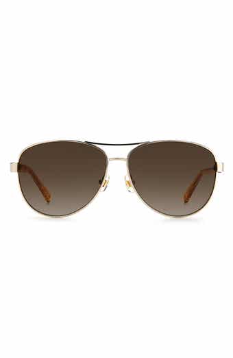 Faras 57mm Aviator Sunglasses